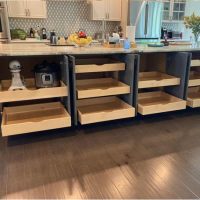 Kitchen Island - Lodestar Rollout Shelving, LLC
