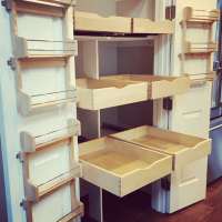 Pantry Rollout Shelving