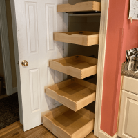 Pantry Rollout Shelving