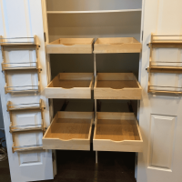 Pantry Rollout Shelving